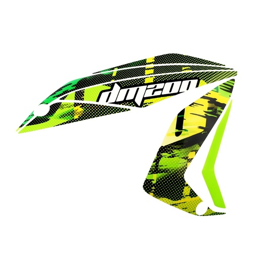 [F13020525] JUEGO ETIQUETAS CUBIERTA TANQUE DER