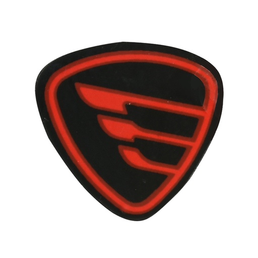 [F13020580] ETIQUETA ISOTIPO CUBIERTA DER ROJO