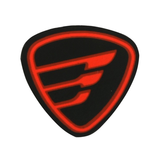 [F13020581] ETIQUETA ISOTIPO CUBIERTA IZQ ROJO