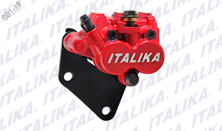 [F14020394] CALIPER FRENO DEL ROJO CON LOGO
