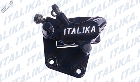 [F14020456] CALIPER NEGRO CON LOGO