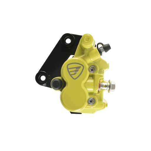 [F14020463] CALIPER FRENO DEL AMARILLO CON LOGO