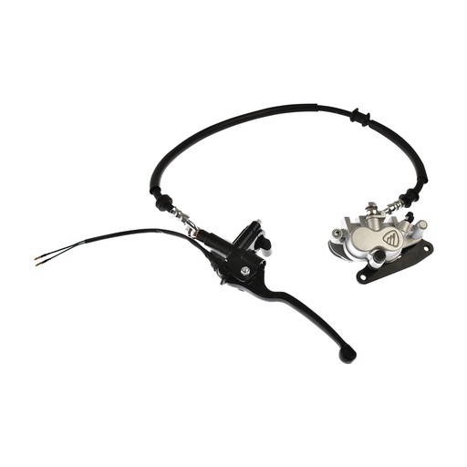 [F14020493] SISTEMA FRENO DEL GRIS PLATA CON LOGO