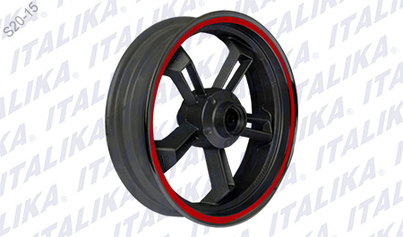 [F14030146] RIN DEL NEGRO FILO ROJO