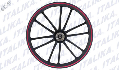 [F14030148] RIN DEL NEGRO FILO ROJO ROSA