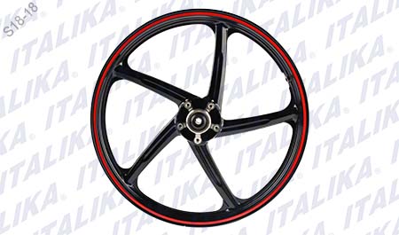 [F14030149] RIN DEL NEGRO FILO ROJO Z