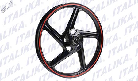 [F14030194] RIN DEL NEGRO FILO NARANJA