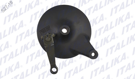 [F15020185] CONJUNTO FRENO TRAS NEGRO MATE