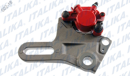 [F15020247] CALIPER FRENO TRAS ROJO