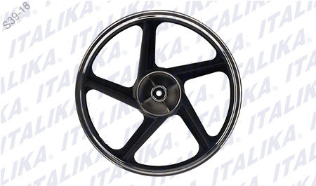 [F15030066] RIN TRASERO ALUMINIO NEGRO