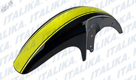 [F16010198] SALPICADERA DEL NEGRO AMARILLO