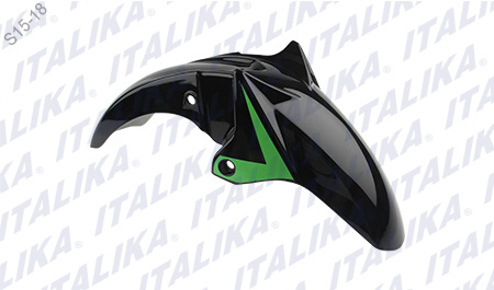 [F16010230] SALPICADERA DEL NEGRO VERDE LIMON