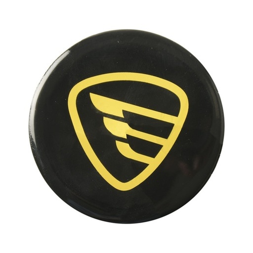 [F16030159] ISOTIPO DER NEGRO AMARILLO