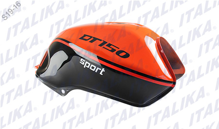 [F17010159] TANQUE COMBUSTIBLE NARANJA NEGRO