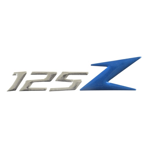 [F17060019] ETIQUETA 125Z PLATA AZUL