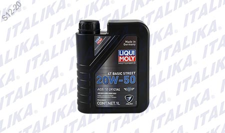 [L01032068] ACEITE LIQUI MOLY-ITK 4T 20W - 50 CJ 6L